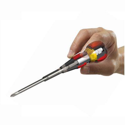 Image showing  SL 6 (4 in.) Ball Grip Ratchet Screwdriver