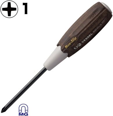 Image showing  #1 Phillips Wood-Composite Screwdriver