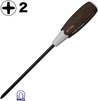 Image showing  #2 Phillips Wood-Composite Screwdriver, 2X150