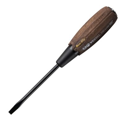 VESSEL SL 6 (1/4 in.) Wood-Composite Tang-Thru Screwdriver, 6X100