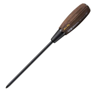 VESSEL #2 Phillips Wood-Composite Tang-Thru Screwdriver, 2X150