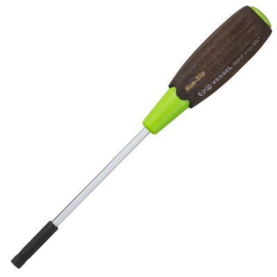 Image showing 2 th VESSEL 5 mm Hex Wood-Composite Socket Screwdriver
