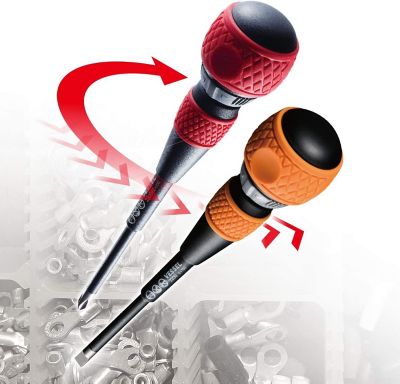 Image showing  5 pc. Ball Grip Ratchet Screwdriver Set