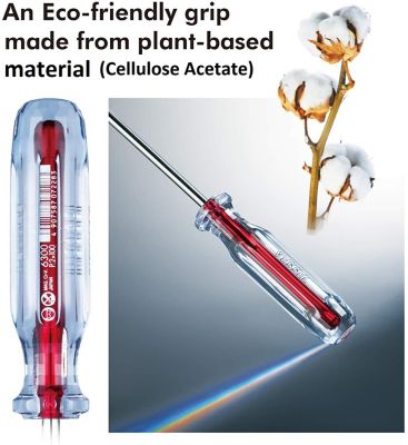 Image showing  7 pc. Crystalline Screwdriver Set in Hanger Case