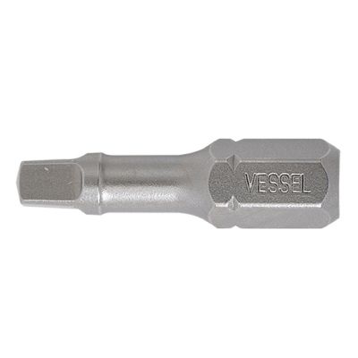 Image showing  3 pc. SQ3 x 25.4 mm Neck Torsion Insert Bit Set, Card