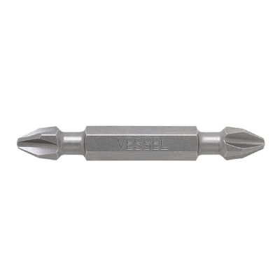 Image showing  2 pc. PH2 x 50 mm Neck Torsion Double-Ended Power Bit Set, Card