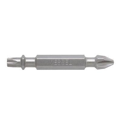 Image showing  2 pc. PH2 x T25 x 50 mm Neck Torsion Double-Ended Power Bit Set, Card