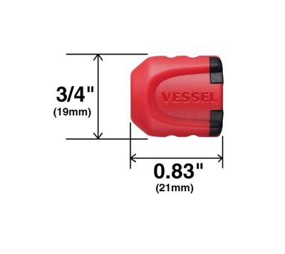 Image showing  10 pc. T20 x 50 mm Neck Torsion Power Bit Set with Mag Enhancer, Case