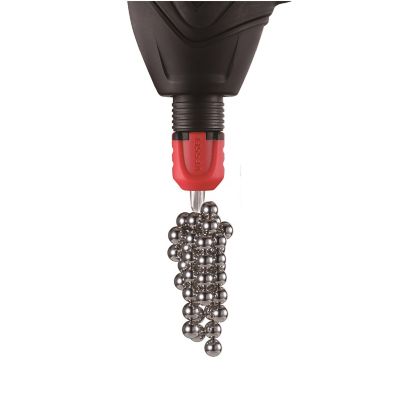 Image showing  10 pc. T40 x 50 mm Neck Torsion Power Bit Set with Mag Enhancer, Case