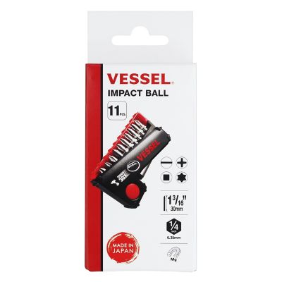 Image showing  10+1 pc. Impact Ball Torsion Bit Set in Pop-Up Case