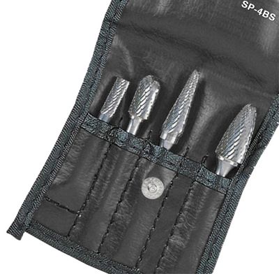 SP AIR Carbide Burrs Set, 4 pc.