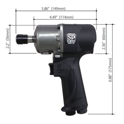 Image showing  1/4 in. Drive 100 ft.-lb. Ultralight Hex Impact Driver