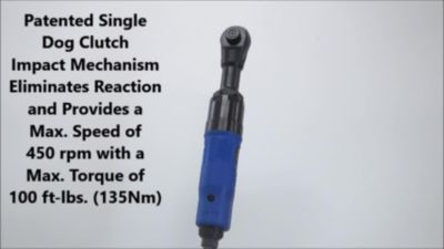 Image showing  3/8 in. Drive Reaction-Free High-Speed Impact Ratchet