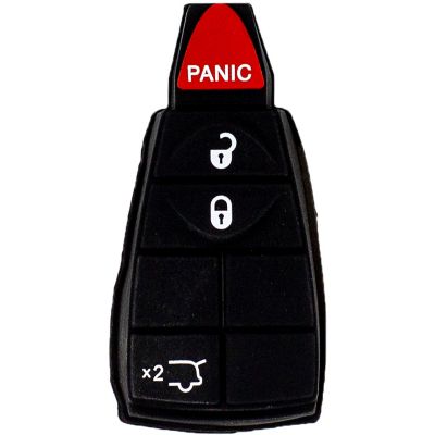 Image showing  Chrysler, Dodge and Jeep Fob Integrated Simple Key, 4 Button