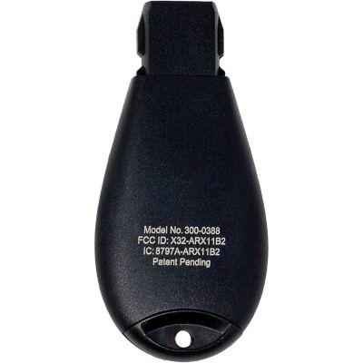 Image showing  Chrysler, Dodge and Jeep Fob Integrated Simple Key, 4 Button