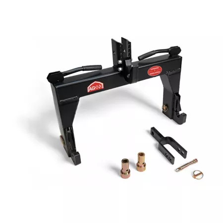 AgKNX category 1 quick hitch with adapter with 1 set of rings Attachment Parts & Accessories