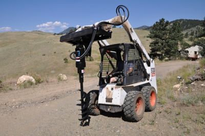 Image showing  18-21 HP Hydraulic Digger with Multifunction Skid Steer Mounting Plate
