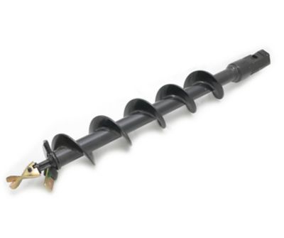 AgKNX 6 in. Fishtail Earth Auger with 2 in. Hex Drive