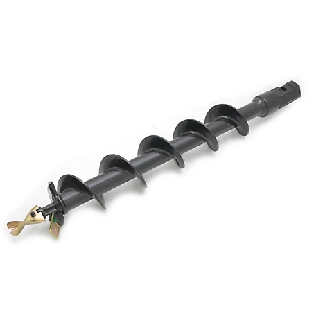 AgKNX 6 in. Fishtail Earth Auger with 2 in. Hex Drive