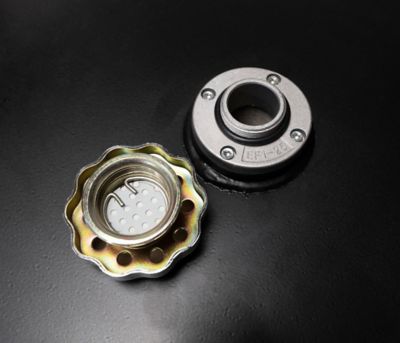 Image showing  7 gal. Steel Hydraulic Fluid Reservoir Tank, Horizontal Mount