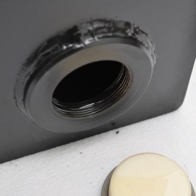 Image showing  7 gal. Steel Hydraulic Fluid Reservoir Tank, Horizontal Mount