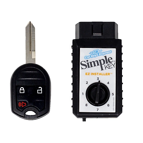 Car Keys Express Ford Simple Key, 3 Button