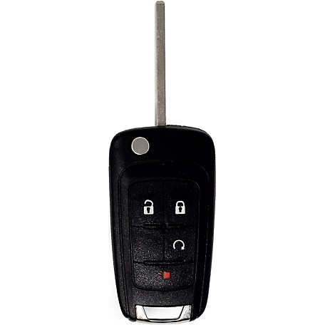 Car Keys Express GM Simple Key, 4 Button, GMFK4RSSK-PK