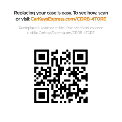 Image showing  Chrysler, Dodge and Jeep Keyless Entry Remote Case with 4 Buttons