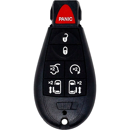 Car Keys Express Chrysler, Dodge and Jeep Keyless Entry Remote Case, 7 Button