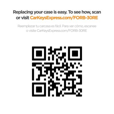 Image showing  Ford Keyless Entry Remote Case with 3 Buttons, Black