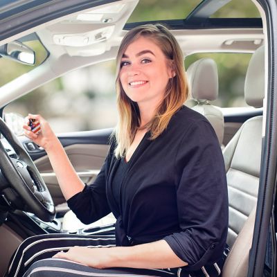 Image showing  Ford Keyless Entry Remote Case with 3 Buttons, US Flag