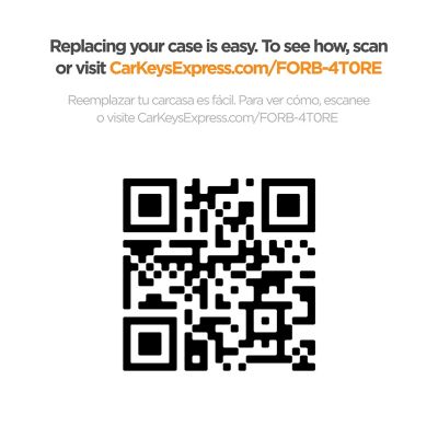 Image showing  Ford Keyless Entry Remote Case with 4 Buttons, Black