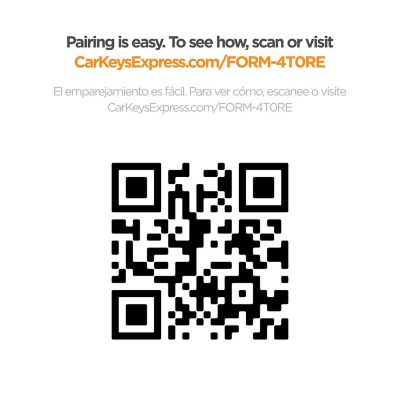 Image showing  Ford Keyless Entry Remote with 4 Buttons