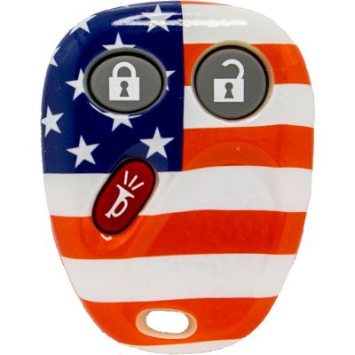 Car Keys Express GM Keyless Entry Remote Case, 3 Button, GMRB-34RE