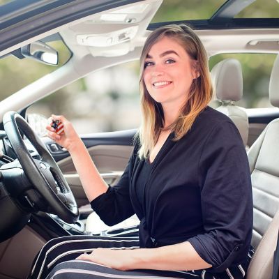 Image showing  GM Keyless Entry Remote Case with 3 Buttons, US Flag