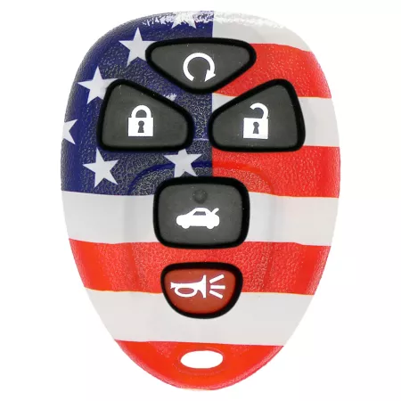 Car Keys Express GM Keyless Entry Remote Case 5 Button GMRB-5TR0RE Key Chains