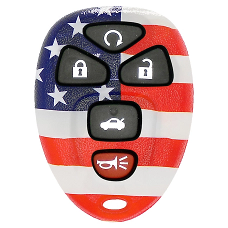 Car Keys Express GM Keyless Entry Remote Case, 5 Button, GMRB-5TR0RE