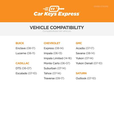 Image showing  GM Keyless Entry Remote Case with 5 Buttons, US Flag