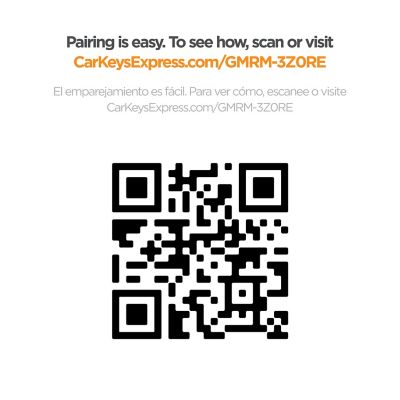 Image showing  GM Keyless Entry Remote with Installer with 3 Buttons