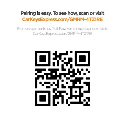 Image showing  GM Keyless Entry Remote with Installer with 4 Buttons, GMRM-4TZ1RE