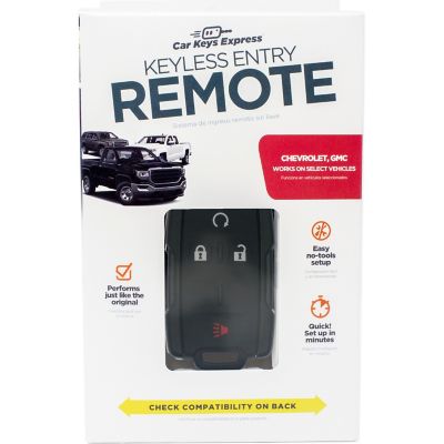 Image showing 7 th Car Keys Express GM Keyless Entry Remote with Installer with 4 Buttons, GMRM-4TZ2RE