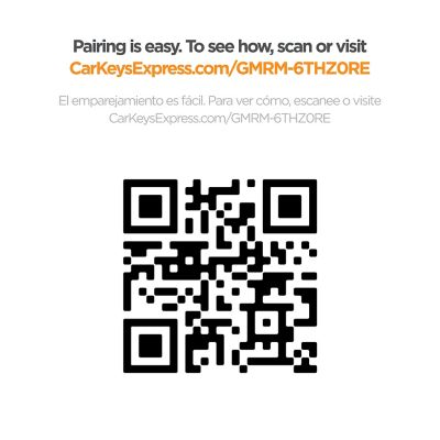 Image showing  GM Keyless Entry Remote with Installer with 6 Buttons, GMRM-6THZ0RE