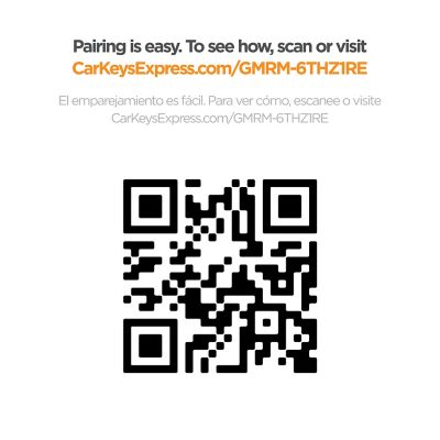 Image showing  GM Keyless Entry Remote with Installer with 6 Buttons, GMRM-6THZ1RE