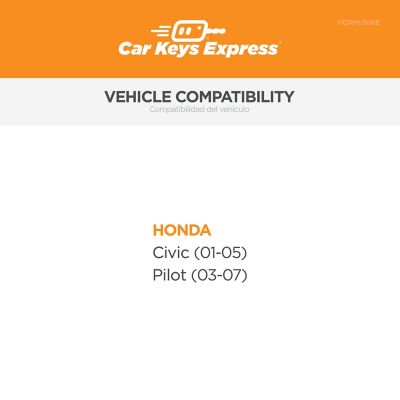 Image showing  Honda Keyless Entry Remote with 3 Buttons