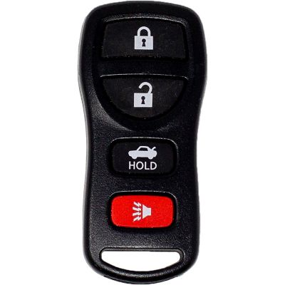 Car Keys Express Nissan Keyless Entry Remote Case, 4 Button
