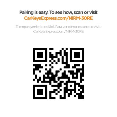 Image showing  Nissan Keyless Entry Remote with 3 Buttons