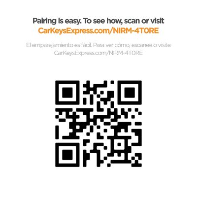 Image showing  Nissan Keyless Entry Remote with 4 Buttons