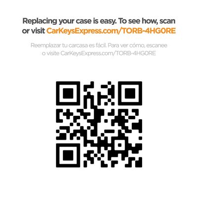 Image showing  Toyota Keyless Entry Remote Case with 4 Buttons