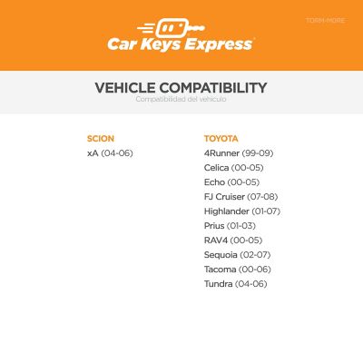 Image showing  Toyota Keyless Entry Remote