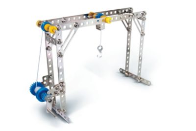 Image showing  Crane and Windmill Construction Set and Educational Toy